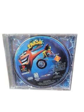 1998 PS1 Crash Bandicoot Warped Video Game Tested